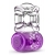 Фиолетовое эрекционное виброкольцо One Night Stand Vibrating C-Ring - Blush Novelties - в Норильске купить с доставкой