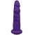 Фиолетовая реалистичная насадка-плаг - 16,2 см. - LOVETOY (А-Полимер) - купить с доставкой в Норильске