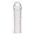 Текстурированная насадка на пенис Clear Textured Penis Enhancing Sleeve Extension - 16,5 см. - BlueLine - в Норильске купить с доставкой
