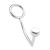 Кольцо на пенис с анальным стимулятором Stainless Steel Anal Hook   Cock Ring - BlueLine - в Норильске купить с доставкой
