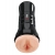 Телесный мастурбатор-вагина в черной колбе Super Luscious Lips XXL - Pipedream - в Норильске купить с доставкой