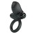 Черное эрекционное кольцо с вибрацией Adrien - Baile - в Норильске купить с доставкой