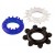 Набор из 3 эрекционных колец разного цвета и рельефа - Boys of Toys - в Норильске купить с доставкой