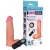 Фаллическая насадка Харнесс UNICOCK 5,5  с вибрацией - 17 см. - LOVETOY (А-Полимер) - купить с доставкой в Норильске