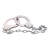 Наручники из металла с длинной цепочкой CHROME HANDCUFFS METAL HANDCUFFS W. KEY - NMC - купить с доставкой в Норильске