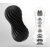 Мастурбатор FLEX Rocky Black с плотным рельефом - Tenga - в Норильске купить с доставкой