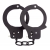 Чёрные наручники из листового металла BONDX METAL CUFFS BLACK - Dream Toys - купить с доставкой в Норильске