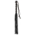 Чёрная мини-плеть из резины Rubber Mini Whip - 22 см. - Blush Novelties - купить с доставкой в Норильске