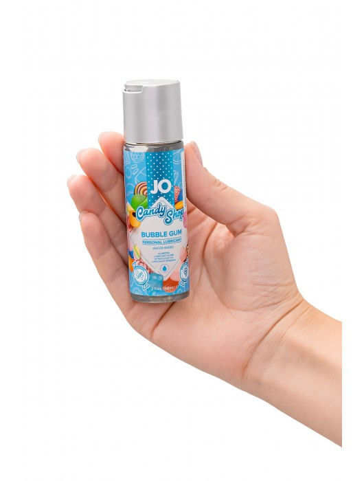 Смазка на водной основе Candy Shop Bubblegum с ароматом жвачки - 60 мл. - System JO - купить с доставкой в Норильске