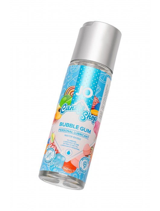 Смазка на водной основе Candy Shop Bubblegum с ароматом жвачки - 60 мл. - System JO - купить с доставкой в Норильске