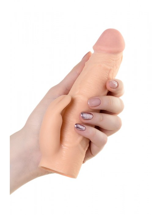 Телесная насадка Toyfa XLover для увеличения размера - 16,8 см. - ToyFa - в Норильске купить с доставкой