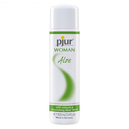 Лубрикант на водной основе pjur WOMAN Aloe - 100 мл. - Pjur - купить с доставкой в Норильске