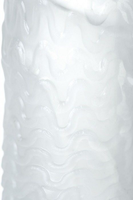 Белый мастурбатор A-Toys Pocket Wavy - A-toys - в Норильске купить с доставкой