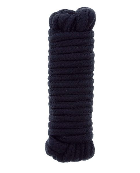 Чёрная веревка для связывания BONDX LOVE ROPE - 5 м. - Dream Toys - купить с доставкой в Норильске