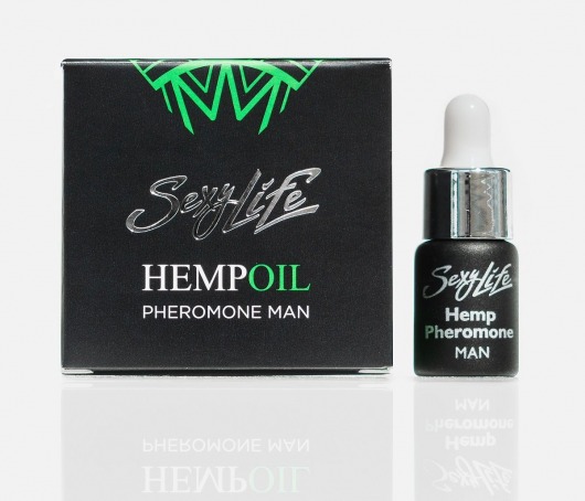 Мужские духи с феромонами Sexy Life HEMPOIL man - 5 мл. -  - Магазин феромонов в Норильске