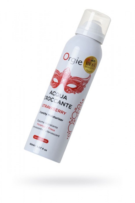 Шипучая увлажняющая пена для чувственного массажа Orgie Acqua Croccante - 150 мл. - ORGIE - купить с доставкой в Норильске