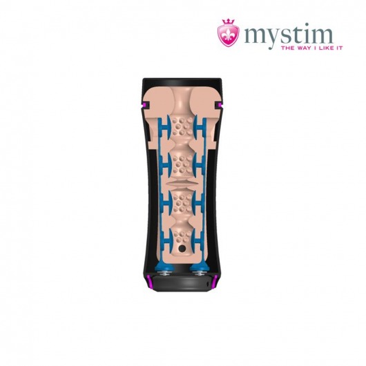 Мастурбатор-анус Opus E Donut с возможностью подключения электростимуляции - MyStim - купить с доставкой в Норильске