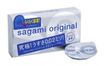 Ультратонкие презервативы Sagami Original QUICK - 6 шт. - Sagami - купить с доставкой в Норильске