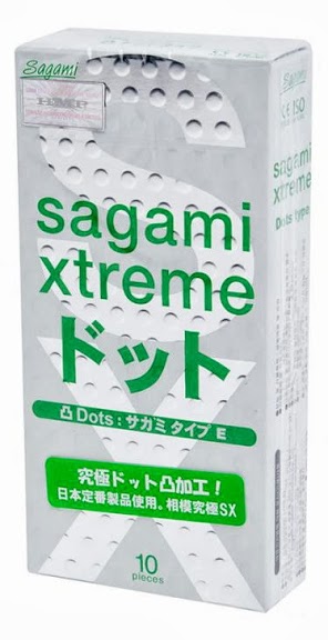 Презервативы Sagami Xtreme Type-E с точками - 10 шт. - Sagami - купить с доставкой в Норильске