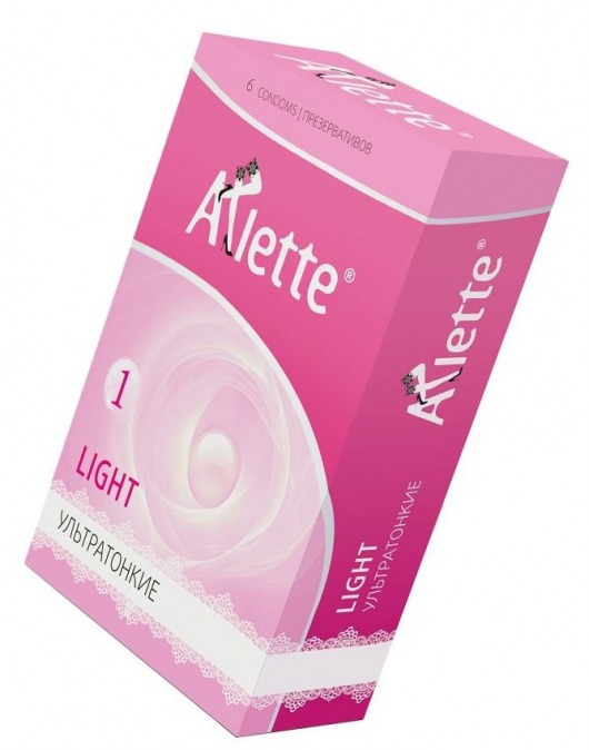 Ультратонкие презервативы Arlette Light - 6 шт. - Arlette - купить с доставкой в Норильске