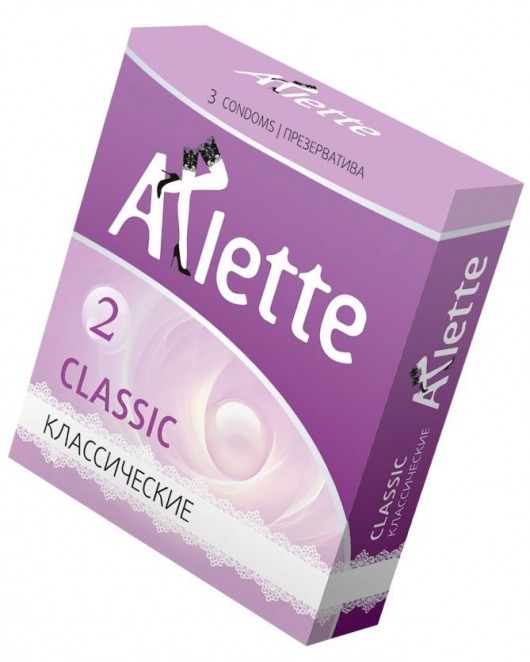 Классические презервативы Arlette Classic - 3 шт. - Arlette - купить с доставкой в Норильске