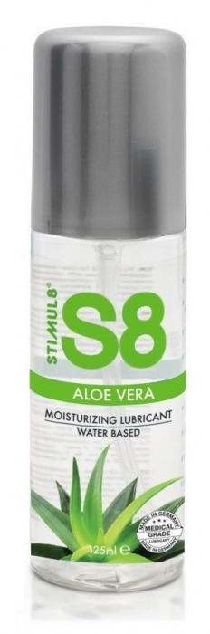 Лубрикант на водной основе S8 Aloe Vera Lube - 125 мл. - Stimul8 - купить с доставкой в Норильске