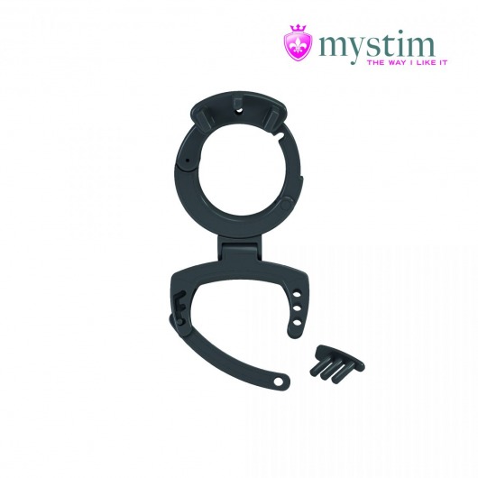 Пояс верности с электростимуляцией Pubic Enemy No 3 - MyStim - купить с доставкой в Норильске