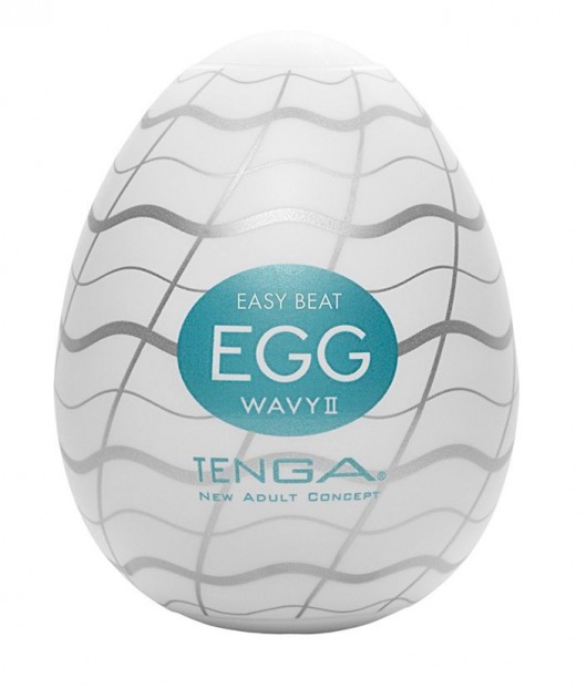 Мастурбатор-яйцо EGG Wavy II - Tenga - в Норильске купить с доставкой