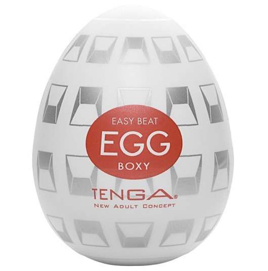 Мастурбатор-яйцо EGG Boxy - Tenga - в Норильске купить с доставкой