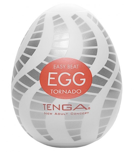 Мастурбатор-яйцо EGG Tornado - Tenga - в Норильске купить с доставкой