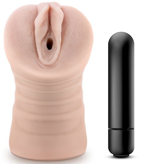 Телесный мастурбатор-вагина Rain - Blush Novelties - в Норильске купить с доставкой