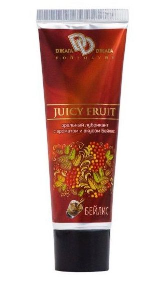 Интимный съедобный лубрикант JUICY FRUIT с ароматом  Бейлис  - 30 мл. - БиоМед - купить с доставкой в Норильске