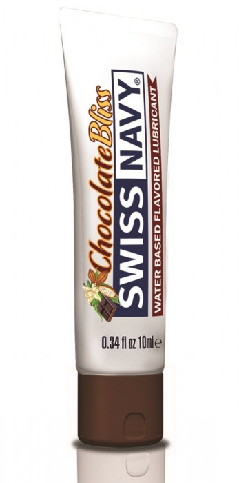 Лубрикант с ароматом шоколада Swiss Navy Chocolate Bliss Lube - 10 мл. - Swiss navy - купить с доставкой в Норильске