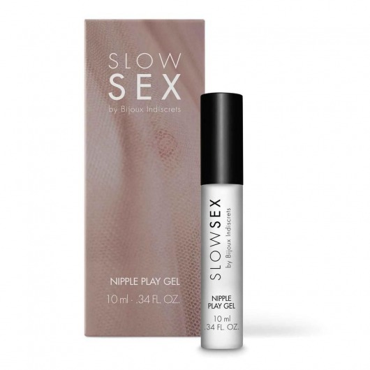 Возбуждающий гель для сосков Slow Sex Nipple Play Gel - 10 мл. - Bijoux Indiscrets - купить с доставкой в Норильске