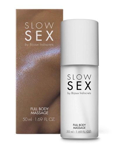 Массажный гель Slow Sex Full Body Massage - 50 мл. - Bijoux Indiscrets - купить с доставкой в Норильске