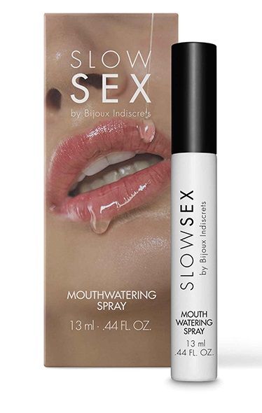 Спрей для усиления слюноотделения Slow Sex Mouthwatering Spray - 13 мл. - Bijoux Indiscrets - купить с доставкой в Норильске