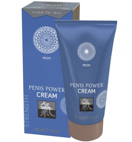 Возбуждающий крем для мужчин Penis Power Cream - 30 мл. - Shiatsu - купить с доставкой в Норильске