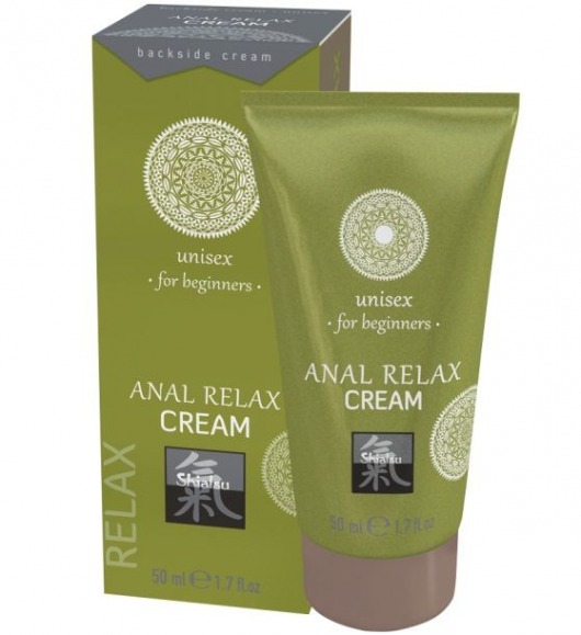 Анальный крем Anal Relax Cream - 50 мл. - Shiatsu - купить с доставкой в Норильске