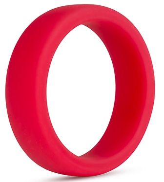 Красное эрекционное кольцо Silicone Go Pro Cock Ring - Blush Novelties - в Норильске купить с доставкой