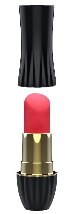 Клиторальный стимулятор-помада LIPSTICK - 9,3 см. - Dream Toys - купить с доставкой в Норильске