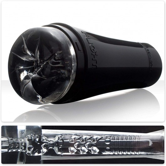 Черный мастурбатор-анус Fleshlight - Flight Pilot - Fleshlight - в Норильске купить с доставкой