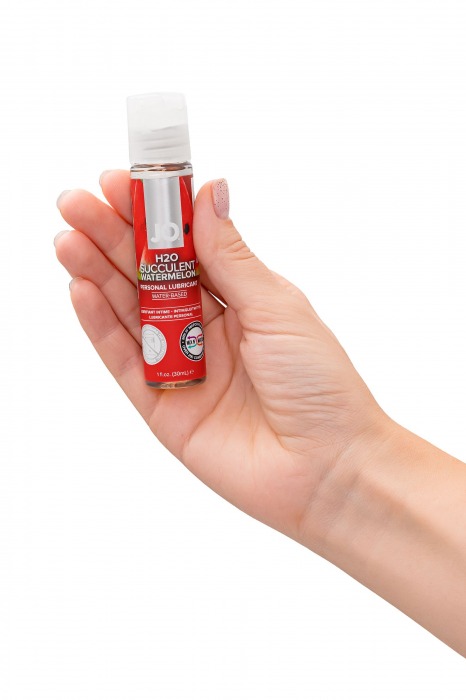 Лубрикант с ароматом арбуза JO Flavored Watermelon - 30 мл. - System JO - купить с доставкой в Норильске