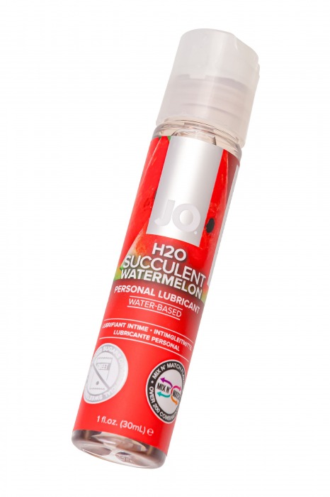 Лубрикант с ароматом арбуза JO Flavored Watermelon - 30 мл. - System JO - купить с доставкой в Норильске