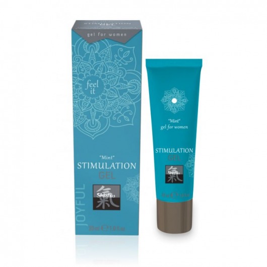 Возбуждающий интимный гель STIMULATION GEL Mint - 30 мл. - Shiatsu - купить с доставкой в Норильске