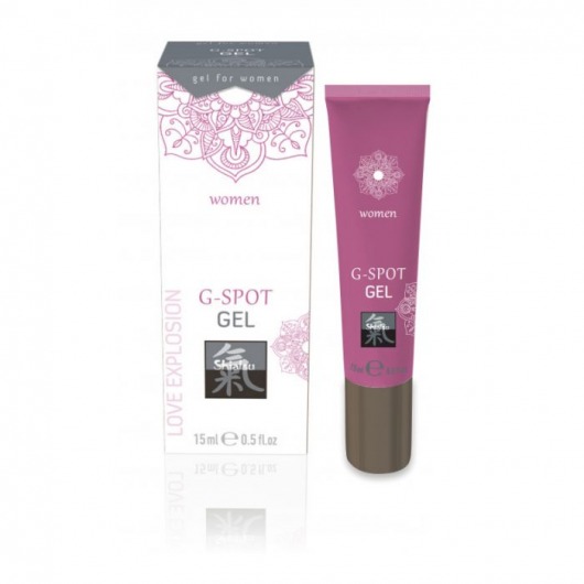 Возбуждающий интимный гель G-SPOT GEL - 15 мл. - Shiatsu - купить с доставкой в Норильске