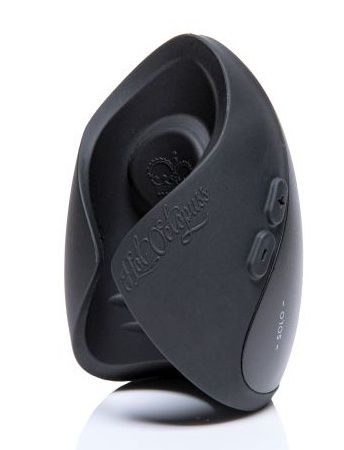 Черный инновационный мужской вибратор PULSE SOLO ESSENTIAL - Hot Octopuss - в Норильске купить с доставкой