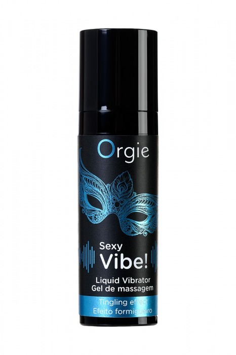 Гель для массажа ORGIE Sexy Vibe Liquid Vibrator с эффектом вибрации - 15 мл. - ORGIE - купить с доставкой в Норильске