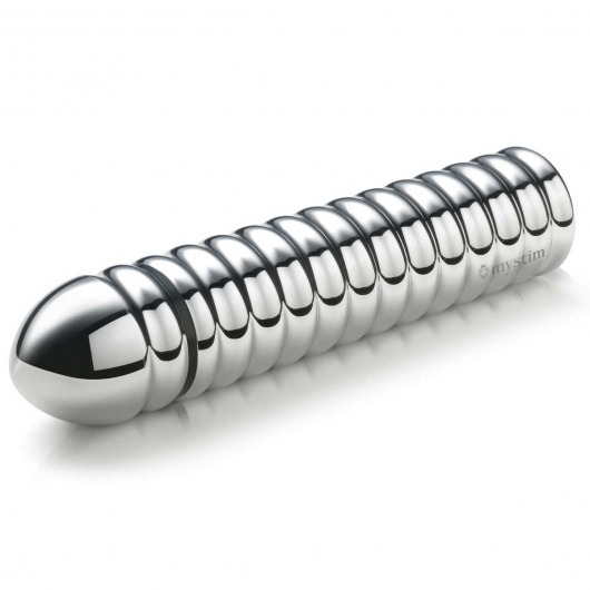 Рельефный фаллос для интенсивного электросекса Groovey George - 20 см. - MyStim - купить с доставкой в Норильске