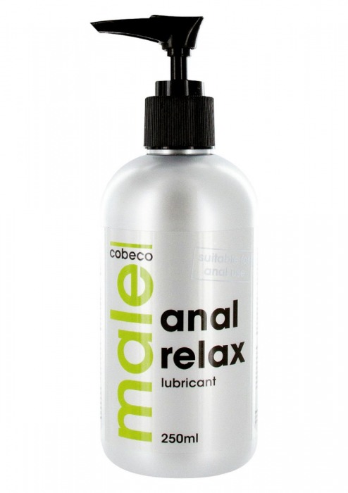 Анальный лубрикант MALE Cobeco Anal Relax Lubricant - 250 мл. - Cobeco - купить с доставкой в Норильске