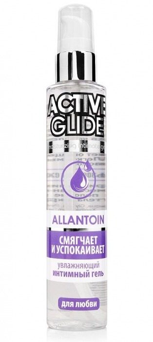 Увлажняющий интимный гель Active Glide Allantoin - 100 гр. - Биоритм - купить с доставкой в Норильске